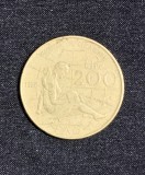 Moneda 200 lire 1980 FAO Italia