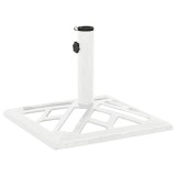 Cumpara ieftin Suport de umbrela, alb, 44x44x31, fonta