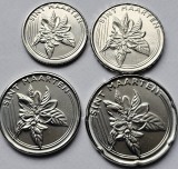 Set 4 monede 1, 5, 10, 25 cents 2025 Sint Maarten - Willem-Alexander, unc