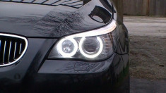 240W Angel Eyes LED Marker H8 BMW alb E82 E90 E92 E60 61 E63 E89 X6 X5 foto