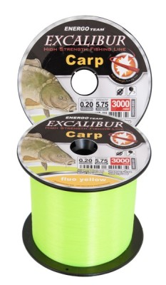 Fir Excalibur Carp Feeder Fluo Galben 3000m 020mm foto