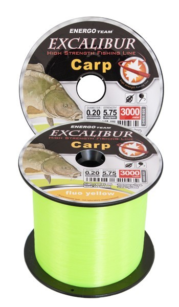 Fir Excalibur Carp Feeder Fluo Galben 3000m 020mm