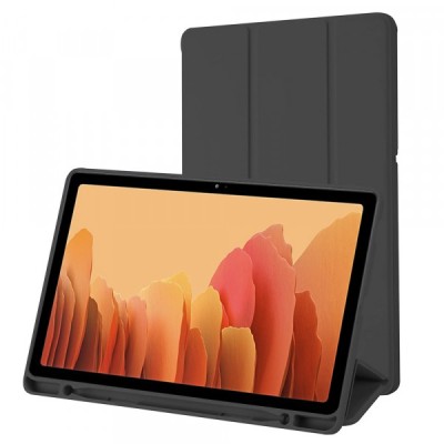 Husa pentru Samsung Galaxy Tab A7 10.4 (2020), Techsuit, Flex Trifold, Neagra foto