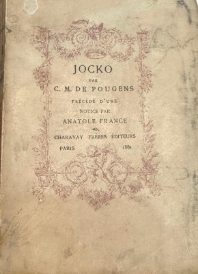 Jacko, C. M Poungens, Anatole France, Paris foto