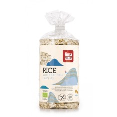 Rondele de orez expandat fara sare LIMA eco 100g Lima