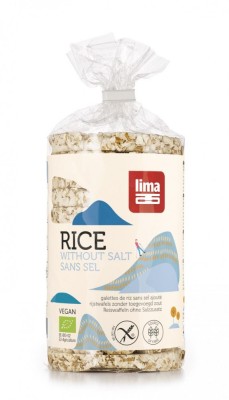 Rondele de orez expandat fara sare LIMA eco 100g Lima foto