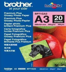 Consumabil Brother Consumabil Hartie Foto Glossy A3 BP71GA3 foto