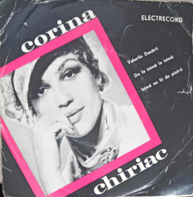 Disc vinil, LP. Valurile Dunarii. De La Inim&amp;amp;#259; La Inima. Inima Nu Fii De Piatra-CORINA CHIRIAC foto