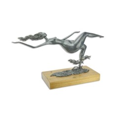 Nud modern-statueta din bronz pe un soclu din marmura BE-22