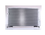 Condensator climatizare AC, HONDA CIVIC, 2005-2012 motor 1.4, 1.8; 2.2 iCTDI, aluminiu/ aluminiu brazat, 646 (605)x384 (364)x16 mm, cu uscator si fil