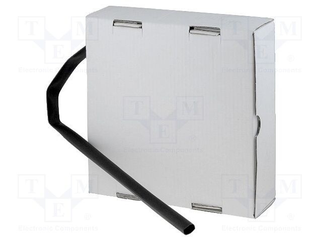 Manșon termocontractabil 2:1 19,1mm negru CYG/KTG