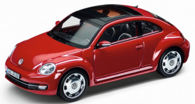 Macheta Oe Volkswagen Beetle 1:43 Rosu 5C1099300Y3D foto