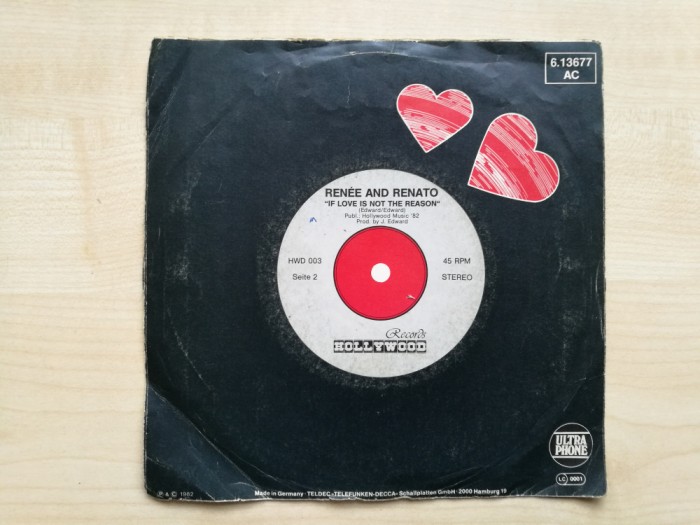 Ren&eacute;e And Renato &ndash; Save Your Love (Germania, 1982)