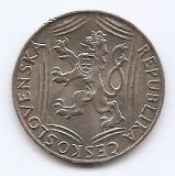 Cehoslovacia 100 Koruny 1948 - (comemorativa: 30 ani Independenta) Argint, KM-27 (2), Europa