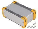 Carcasă aluminiu gri cu panou FR 102.9x50x40mm