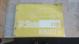 Manual reparație piese Renault R6 1970 vintage