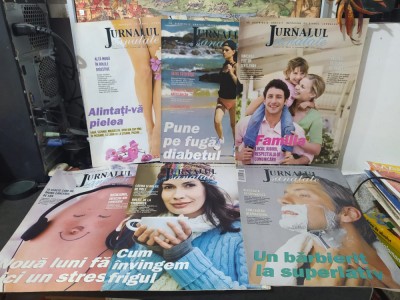 Jurnalul de sănătate, 18 reviste, nr. 148,150-2,154-5,157-9,166,170,173-5... 200 foto