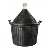 Damigeană, Butoi de fermentare vin 20L - deschidere normală cu coș + dop din plastic