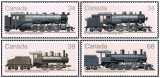 Canada 1985 - locomotive, serie neuzata