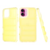 Husa iPhone 16 Plus Techsuit Wave Shield, galben