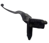 Cumpara ieftin Maneta Pompa Frana Hidraulica GY6 pentru Scuter si ATV 50-150cc, Stanga, Model 1, Cilindru Mic, Ghidon 22mm