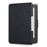 Husa pentru Kobo Glo HD / Touch 2.0, Piele ecologica, Negru, 31426.01