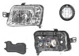 Far Fiat Panda (169), 09.2003-12.2012, fata, Stanga, mufa cu 14 pini; H4+PY21W+W5W; electric, BestAutoVest, Rapid