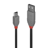 Cablu transfer Lindy LY-36725, USB 2.0 Type A to Mini-B,