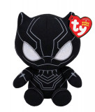 PLUS TY 15CM BEANIE BABIES SOFT MARVEL BLACK PANTHER SuperHeroes ToysZone