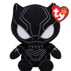 PLUS TY 15CM BEANIE BABIES SOFT MARVEL BLACK PANTHER SuperHeroes ToysZone