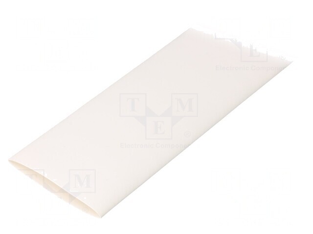 Manșon termocontractabil alb 32mm 1m