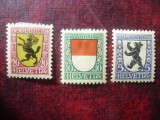 Serie mica Elvetia 1924 Pro Juventute , 3 valori sarniera