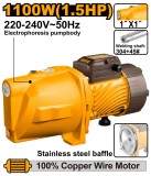 Pompa Apa Jet (Hidrofor) 1100W, 60m, 70L/min, motor cupru, INGCO JP110068