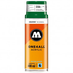 Spray vopsea pe baza de apa ONE4ALL? Molotow Acrylic 400 ml mister green foto