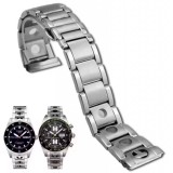 Br??ar? Compatibil? Tissot PRS516 &ndash; 21 mm &ndash; O?el Inoxidabil &ndash; Capete Curbate &ndash; Seriile T91 / T021