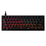 Tastatura gaming mecanica White Shark Shinobi 2, Switch Red, Negru