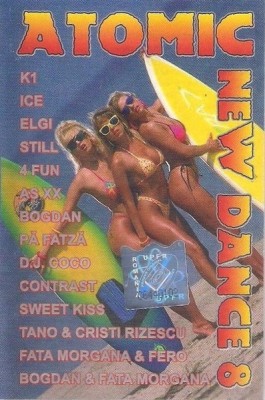Casetă audio Atomic New Dance 8, originală foto