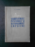 D. I. SIDOROV - DESPRE SARBATORILE POSTURILE SI RITUALURILE CRESTINE
