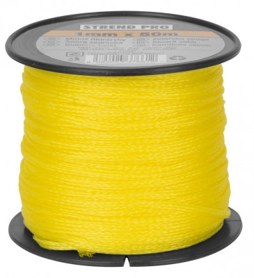 Strend Pro string galben, 1,0 mm, 50 m, zidărie foto