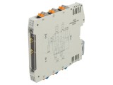 Separator de alimentare pentru șină DIN 24VDC