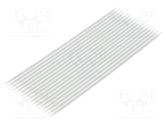 Conector cablu jumper flexibil TE Connectivity Flexstrip 2,54mm 17 pini drepte 101,6mm