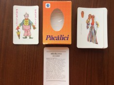 pacalici carti de joc pentru copii 33 de carti de joc si regulament complet