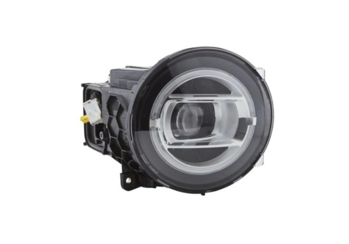 Far Mercedes Clasa G (W463), 06.2018-, montare fata, dreapta, cu functie mascare faruri faza lunga; Tip=MATRIX; LED; electric; cromat; fara modul LED