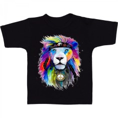 Tricou &amp;quot; Leu hippie &amp;quot; foto