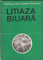 LITIAZA BILIARA - D. DUMITRASCU, MONICA ACALOVSCHI, M. GRIGORESCU foto