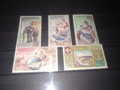 TIMBRE LAOS 1958 foto