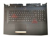 Carcasa superioara cu tastatura palmrest Laptop, Acer, Predator G9-791, G9-791G, G9-792G, G9-793G, 6B.Q1HN5, cu iluminare