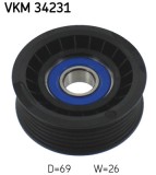 SKF VKM 34231 Rola ghidare/conducere, curea transmisie
