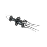 Dispozitiv Aplicare Inele Siliconice Kamasaki Energoteam Bait Bander Pescuit, 8cm, Negru + Inele