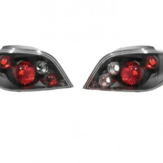 Set stopuri spate tuning lampa Peugeot 307 Hatchback 03.2001-09.2005 BestAutoVest partea Dreapta+Stanga, transparent+negru